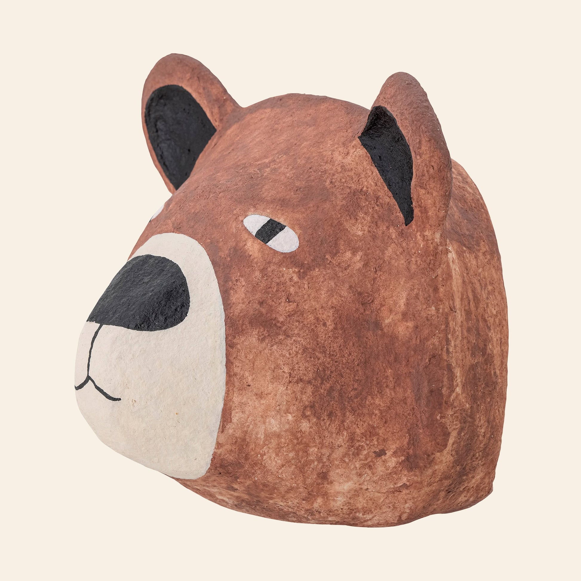 Bloomingville Teda Paper Mache Wall Decor Brown