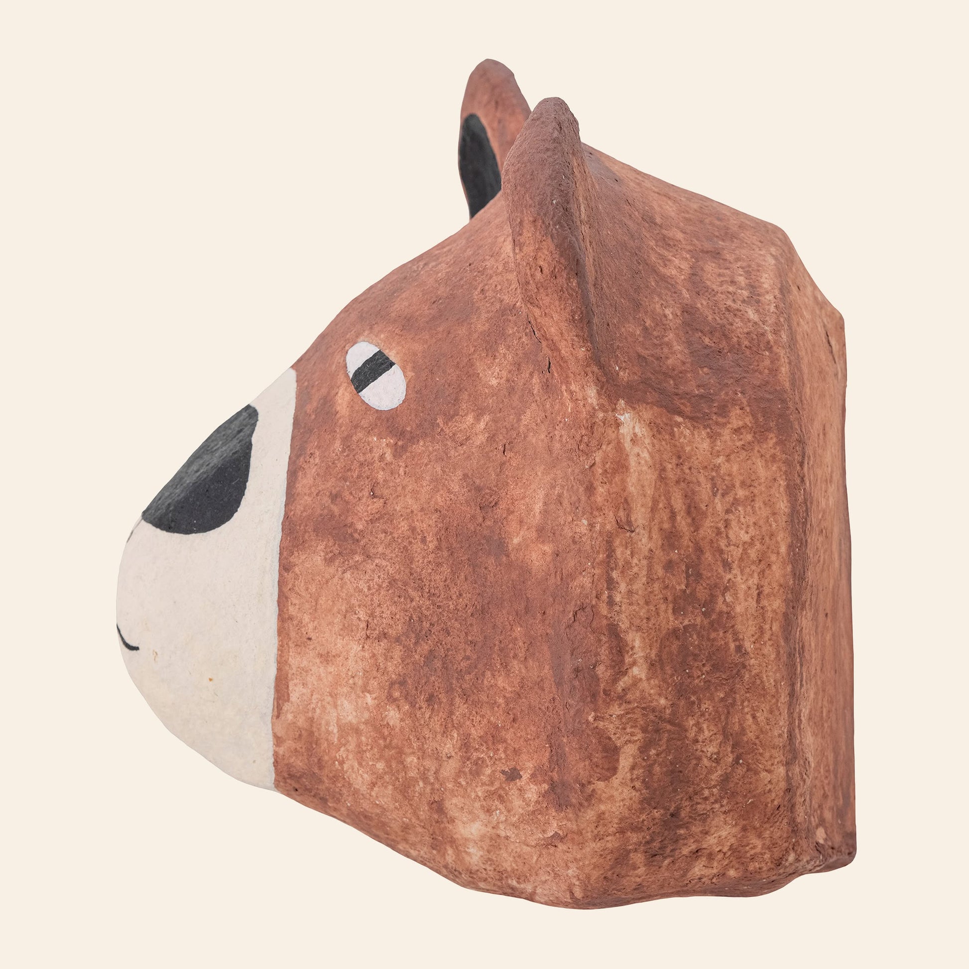 Bloomingville Teda Paper Mache Wall Decor Brown