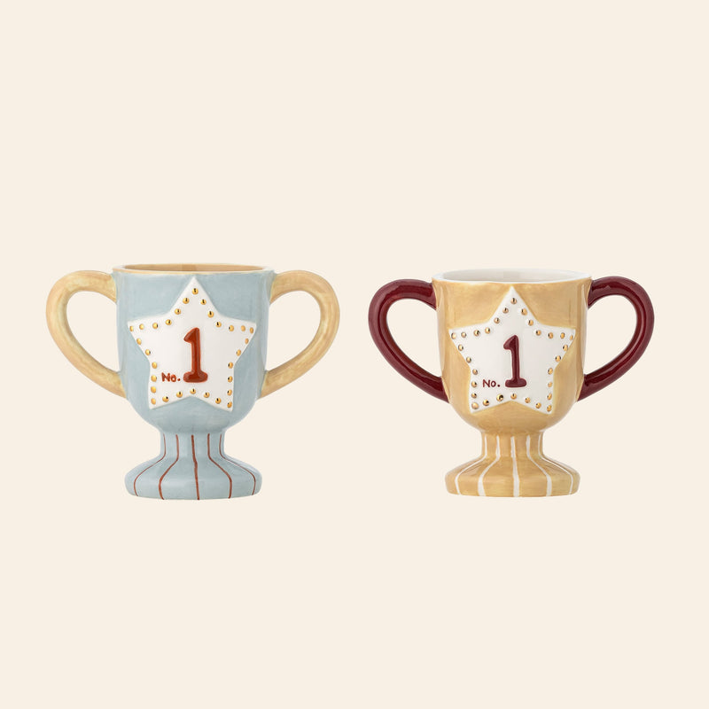 Bloomingville Trophy Cup, Set of 2 - Multicolour