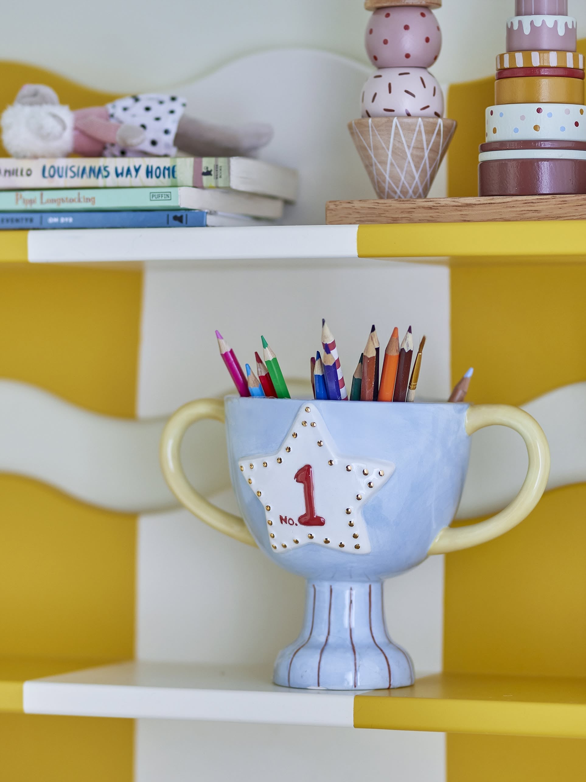 Bloomingville Trophy Flowerpot Multicolour