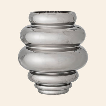 Bloomingville Zorya Vase Silver