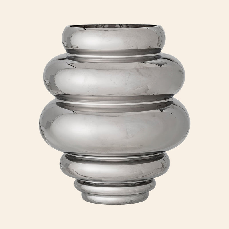 Bloomingville Zorya Vase - Silver
