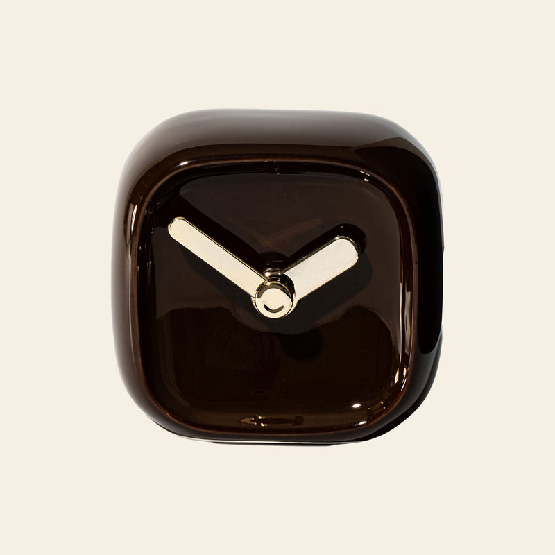 Bmix Studio Ceramic Cube Desk Clock