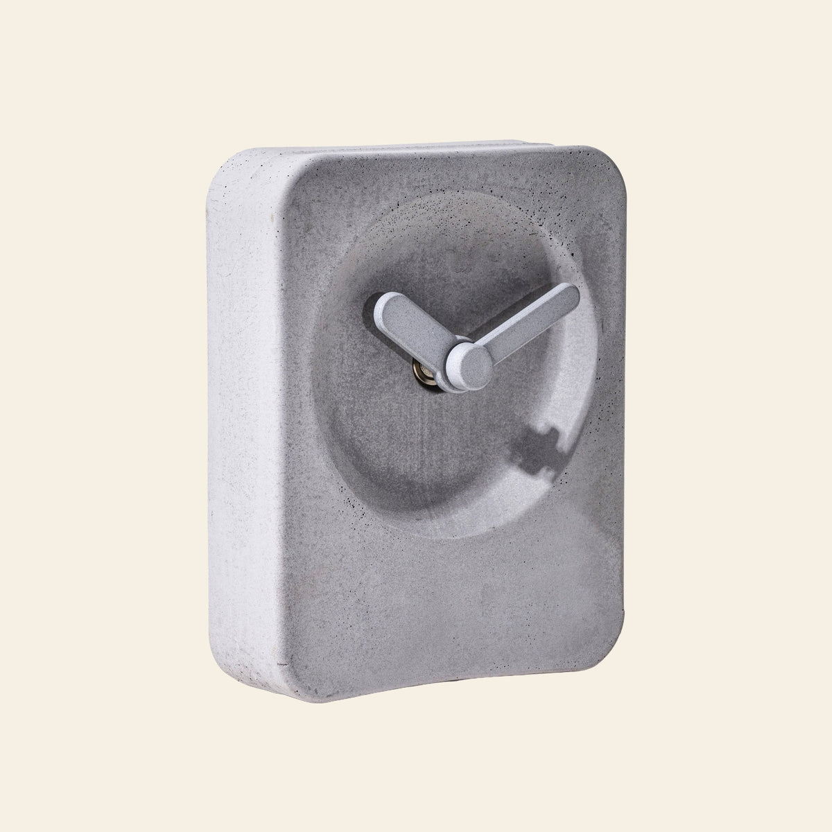 Bmix Studio Concrete Desk Clock Grey