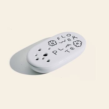 Bmix Studio x INAP Edition Flower Plate White