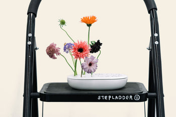 Bmix Studio x INAP Edition Flower Plate White
