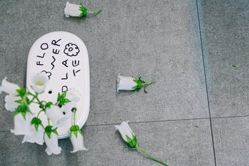 Bmix Studio x INAP Edition Flower Plate White