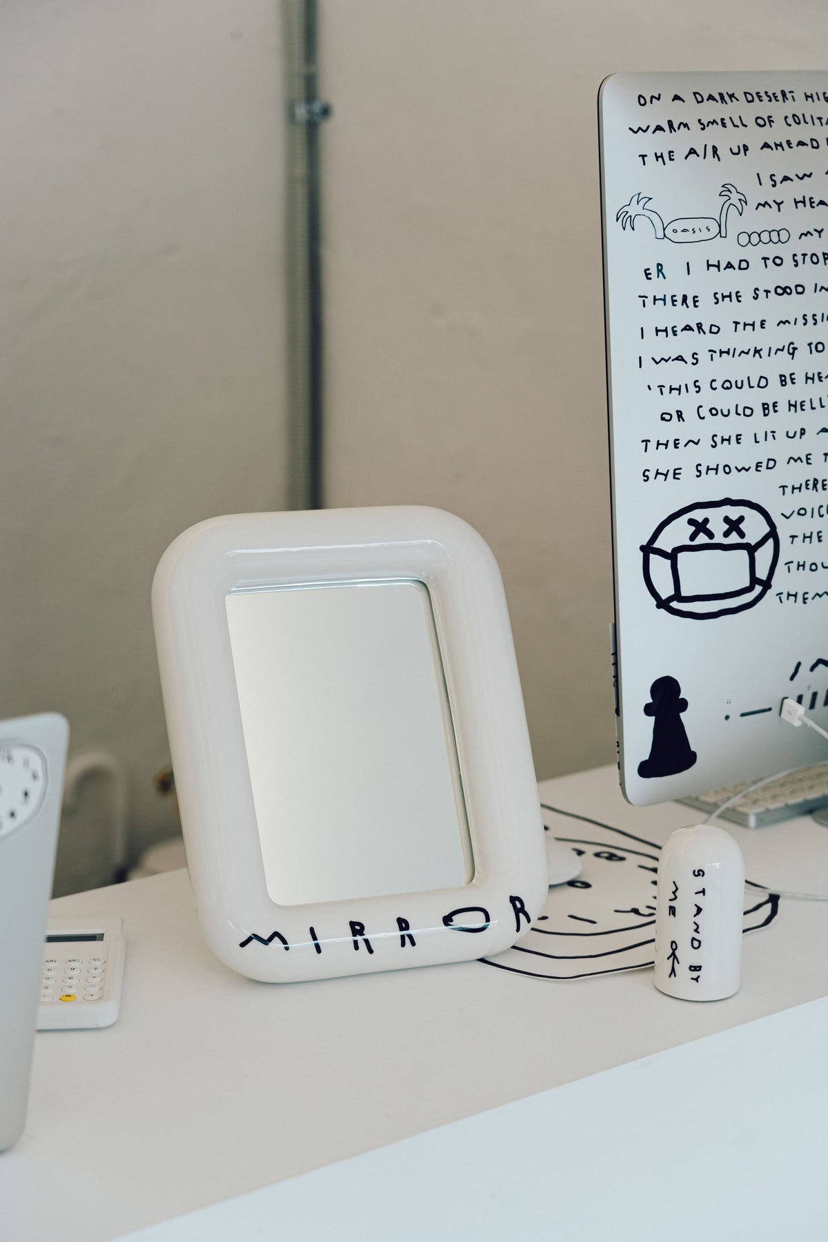 Bmix Studio x INAP Edition O'Mirror Square White