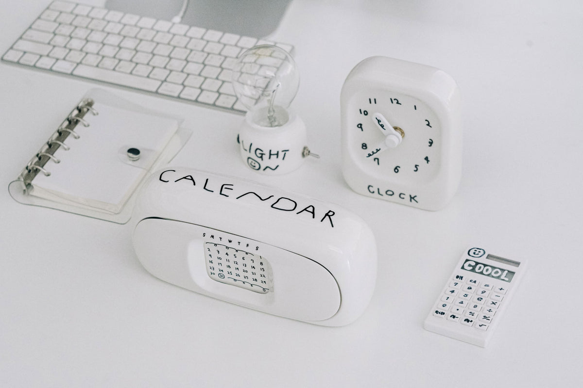 Bmix Studio x INAP Edition Perpetual Calendar White