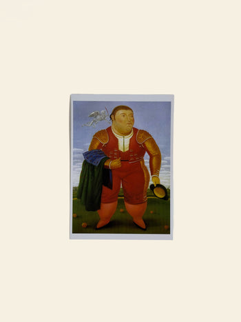Botero Matador Postcard