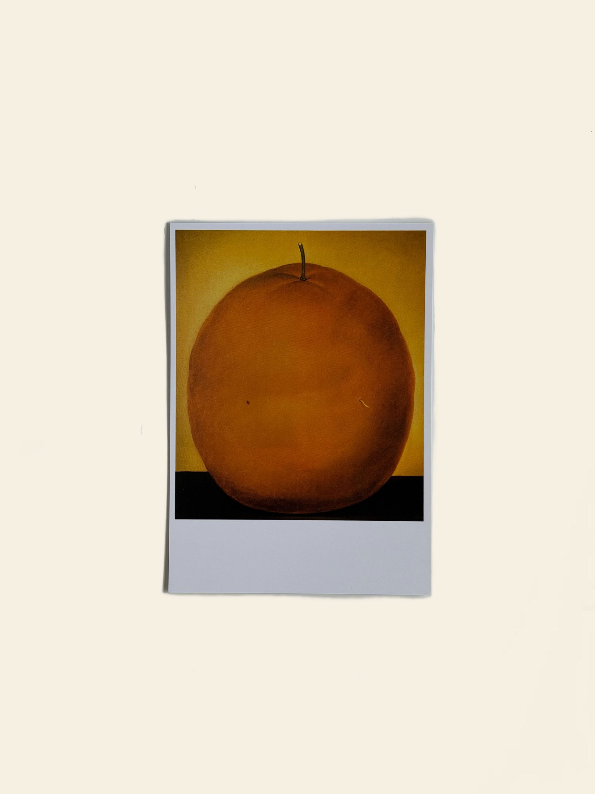 Botero Orange Postcard