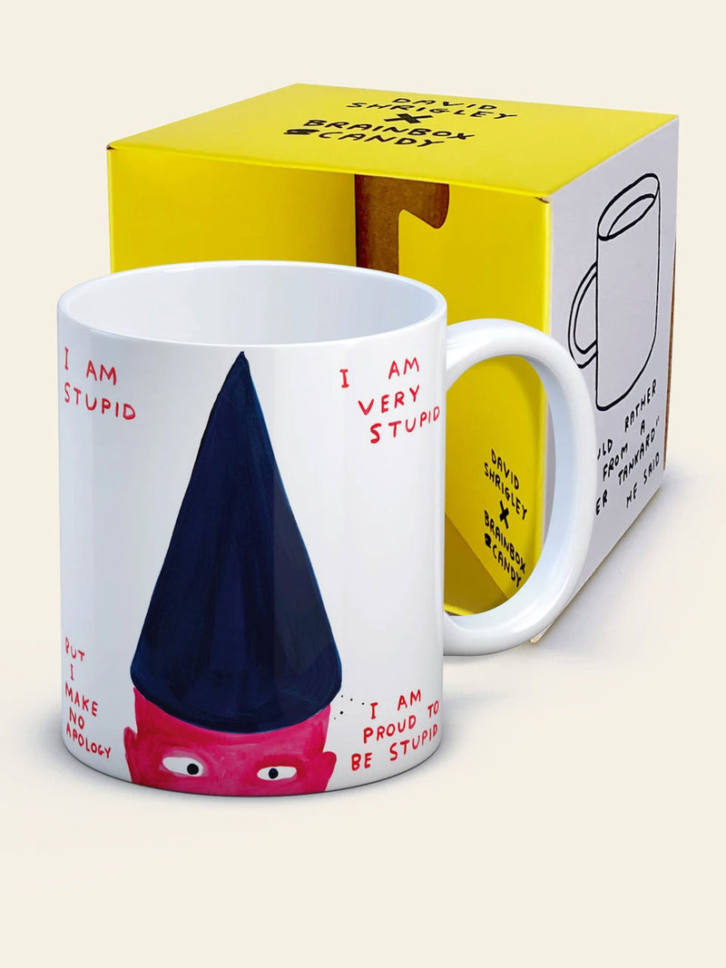 Brainbox Candy David Shrigley - I Am Stupid Mug