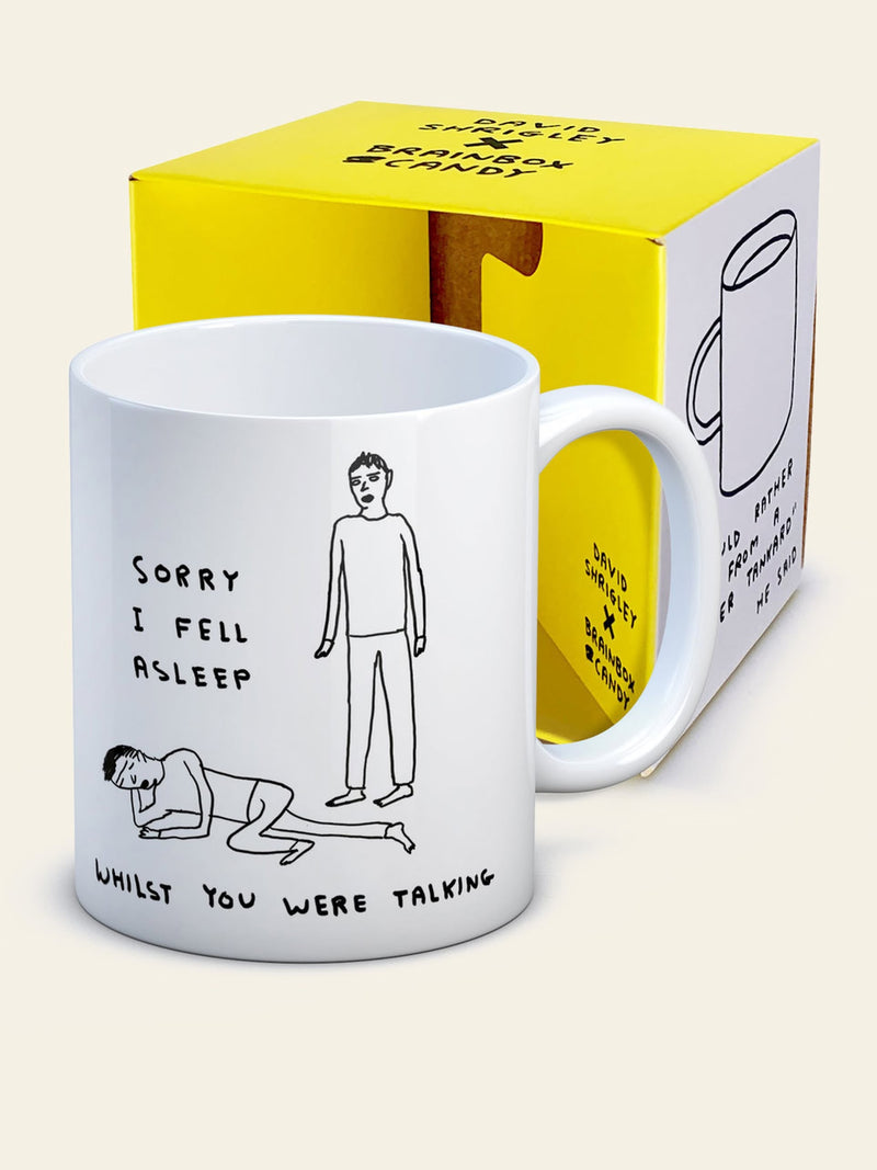Brainbox Candy David Shrigley - Sorry I Fell Asleep 马克杯