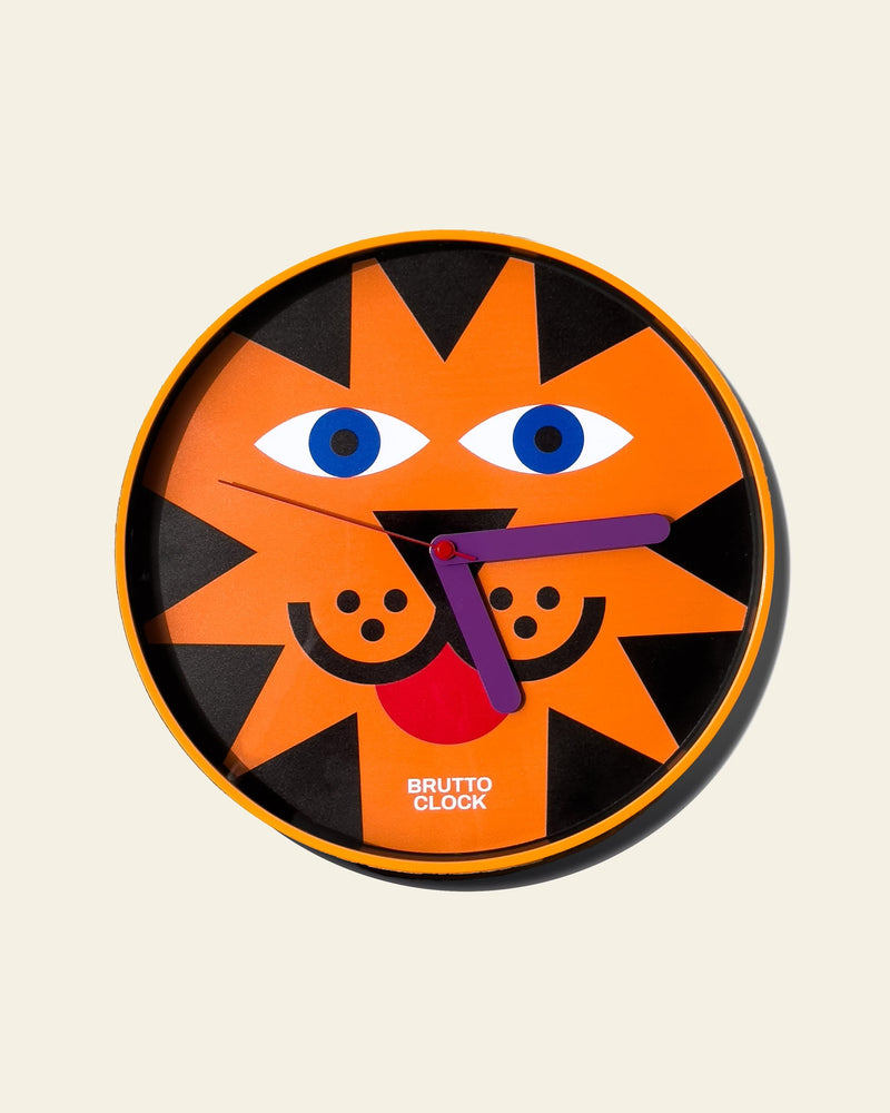 Brutto Studio Brulè Wall Clock - Multicolour