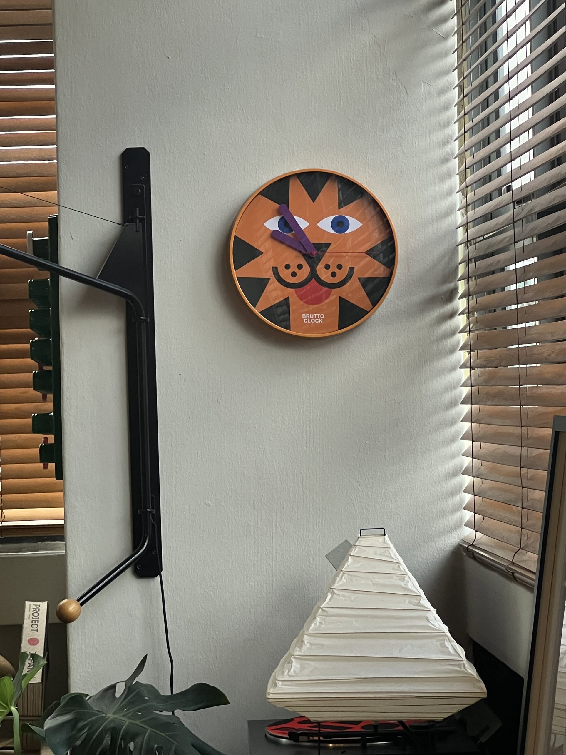 Brutto Studio Brulè Wall Clock - Multicolour