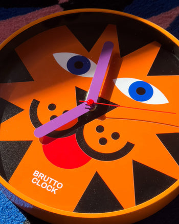 Brutto Studio Brulè Wall Clock Multicolour