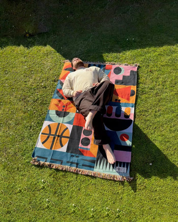 Brutto Studio Got Plans Tapestry Blanket Multicolour