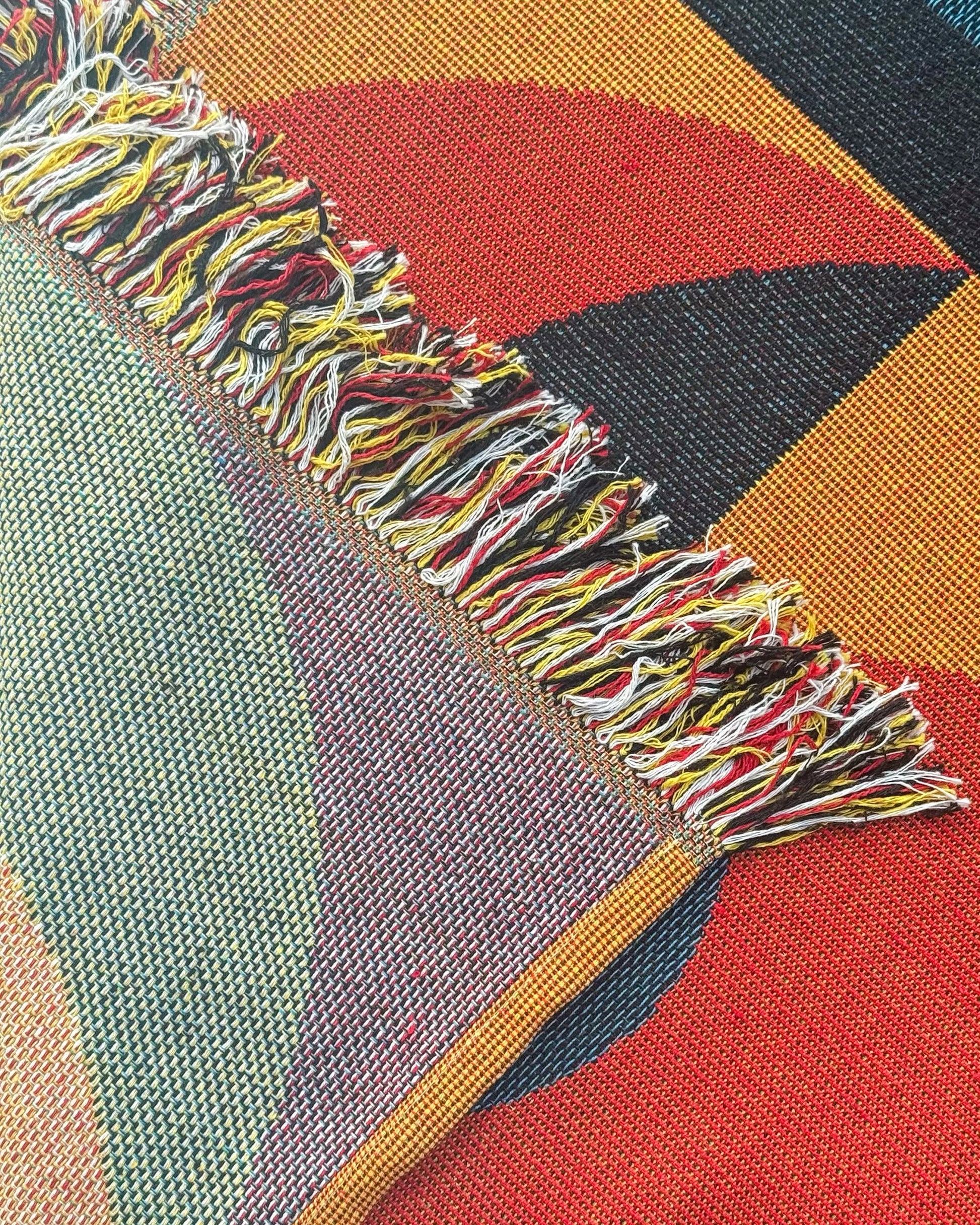 Brutto Studio Got Plans Tapestry Blanket Multicolour