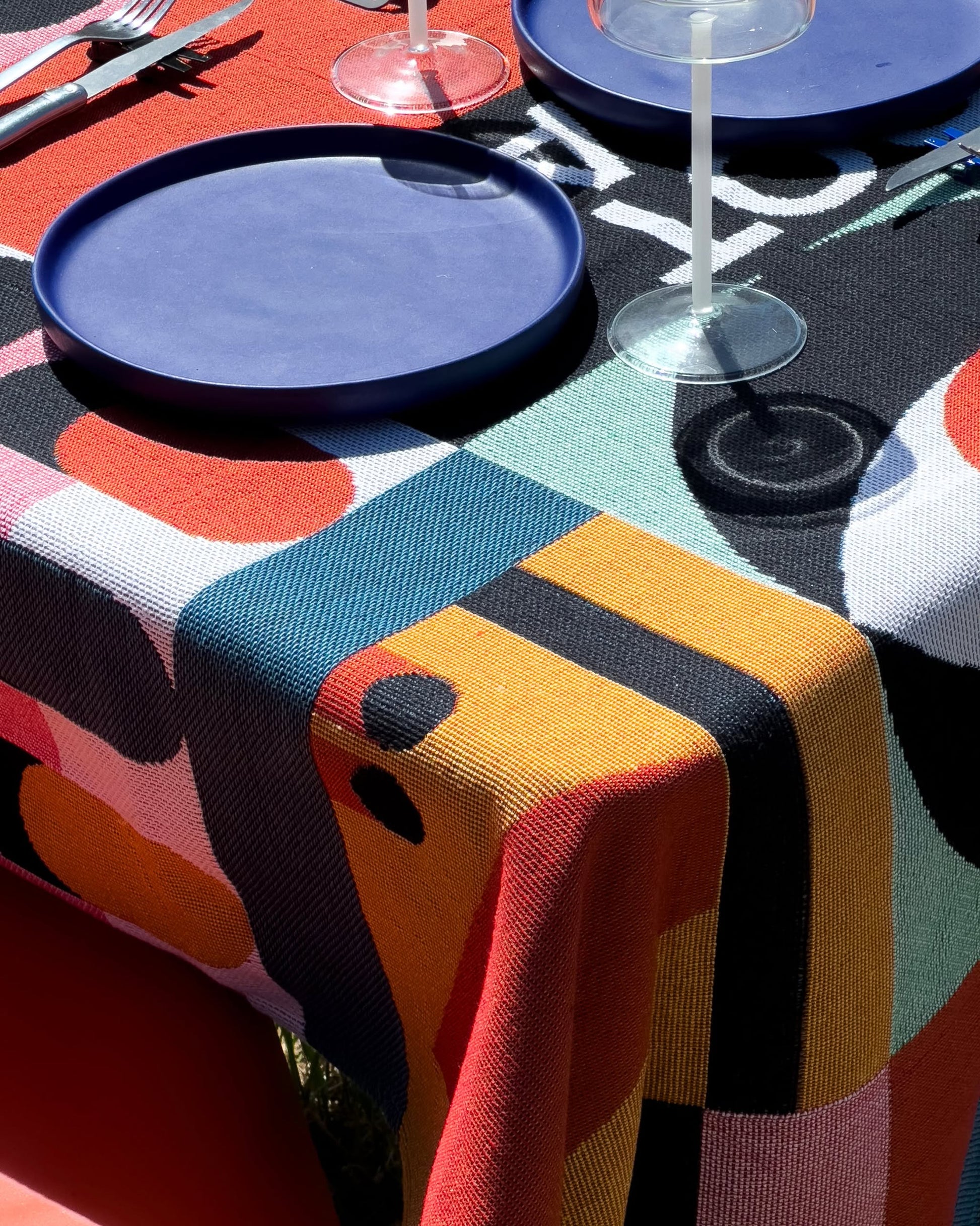 Brutto Studio Got Plans Tapestry Blanket Multicolour
