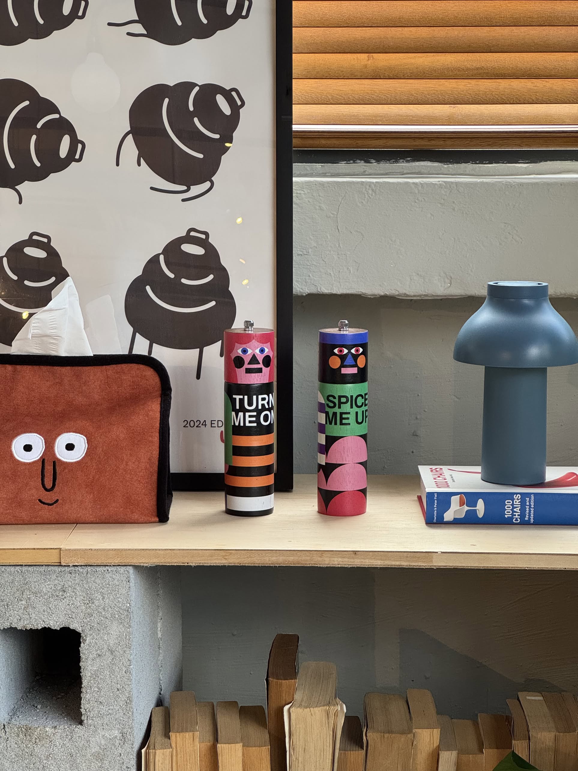 Brutto Studio Sally & Pepe Grinder Set - Multicolour