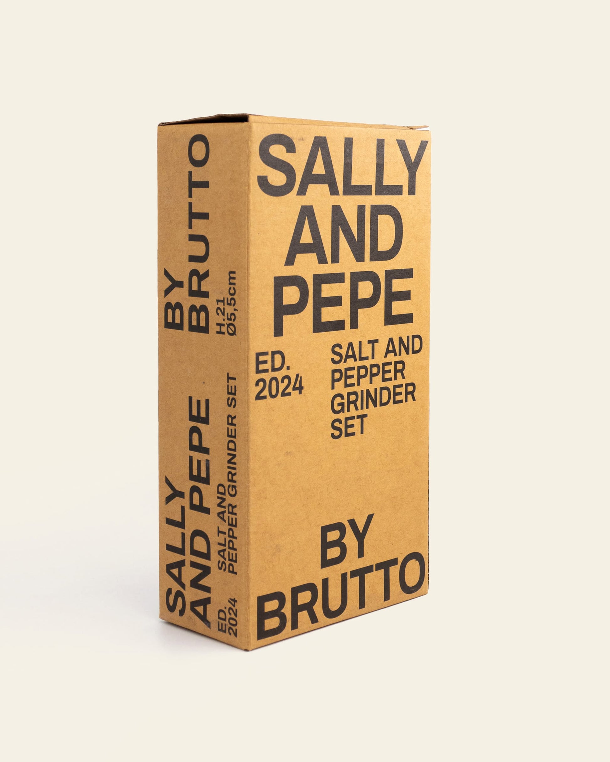 Brutto Studio Sally & Pepe Grinder Set Multicolour