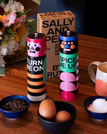 Brutto Studio Sally & Pepe Grinder Set Multicolour