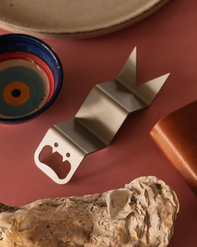 Brutto Studio Serpe Bottle Opener - Silver