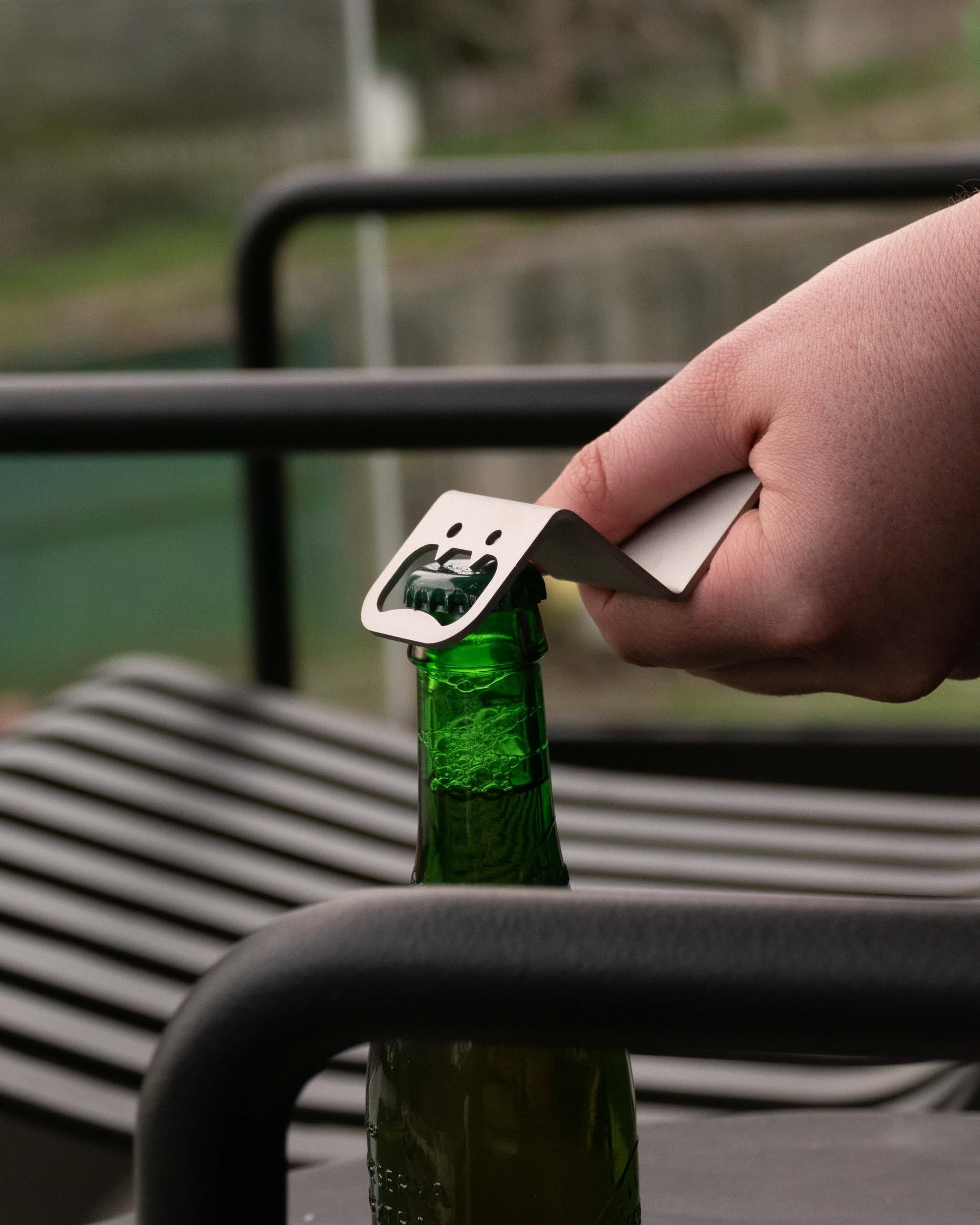 Brutto Studio Serpe Bottle Opener Silver