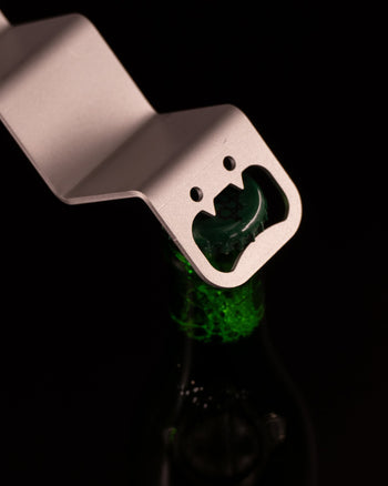 Brutto Studio Serpe Bottle Opener Silver