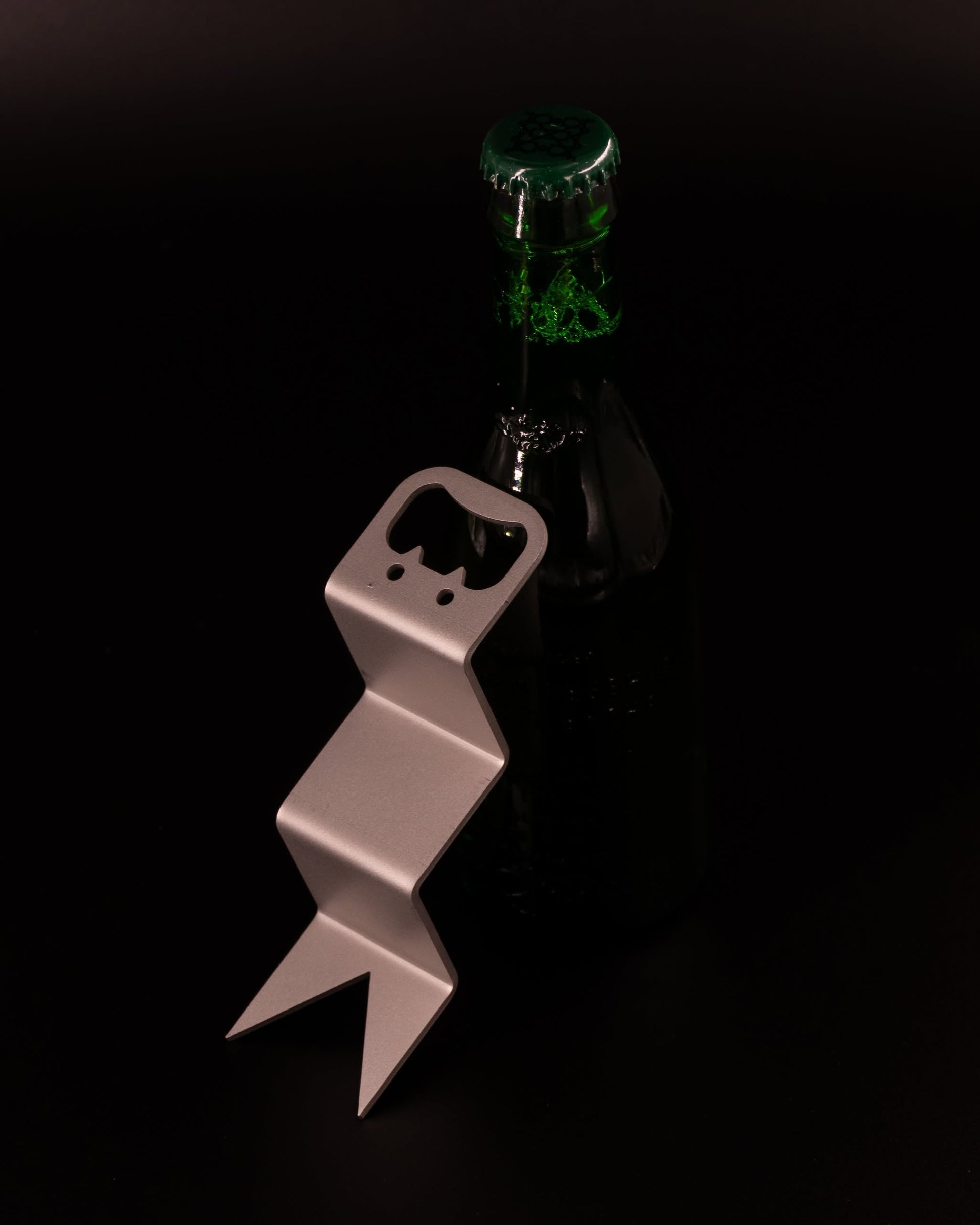 Brutto Studio Serpe Bottle Opener Silver