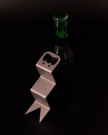 Brutto Studio Serpe Bottle Opener Silver