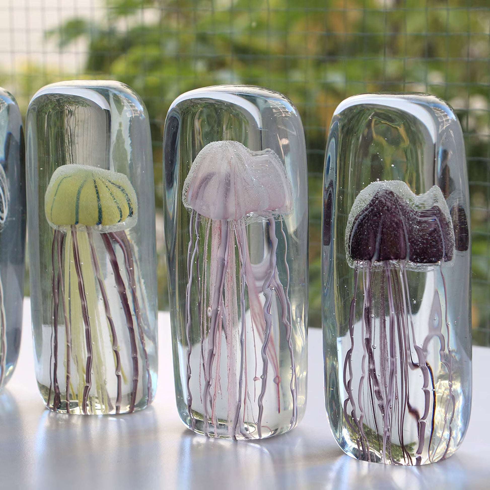 DETAIL Jellyfish Twisted Leg Tall Blue