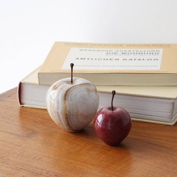 DETAIL Marble Apple Small Red