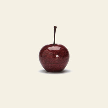 DETAIL Marble Apple Small Red