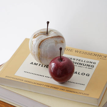DETAIL Marble Apple Small Red