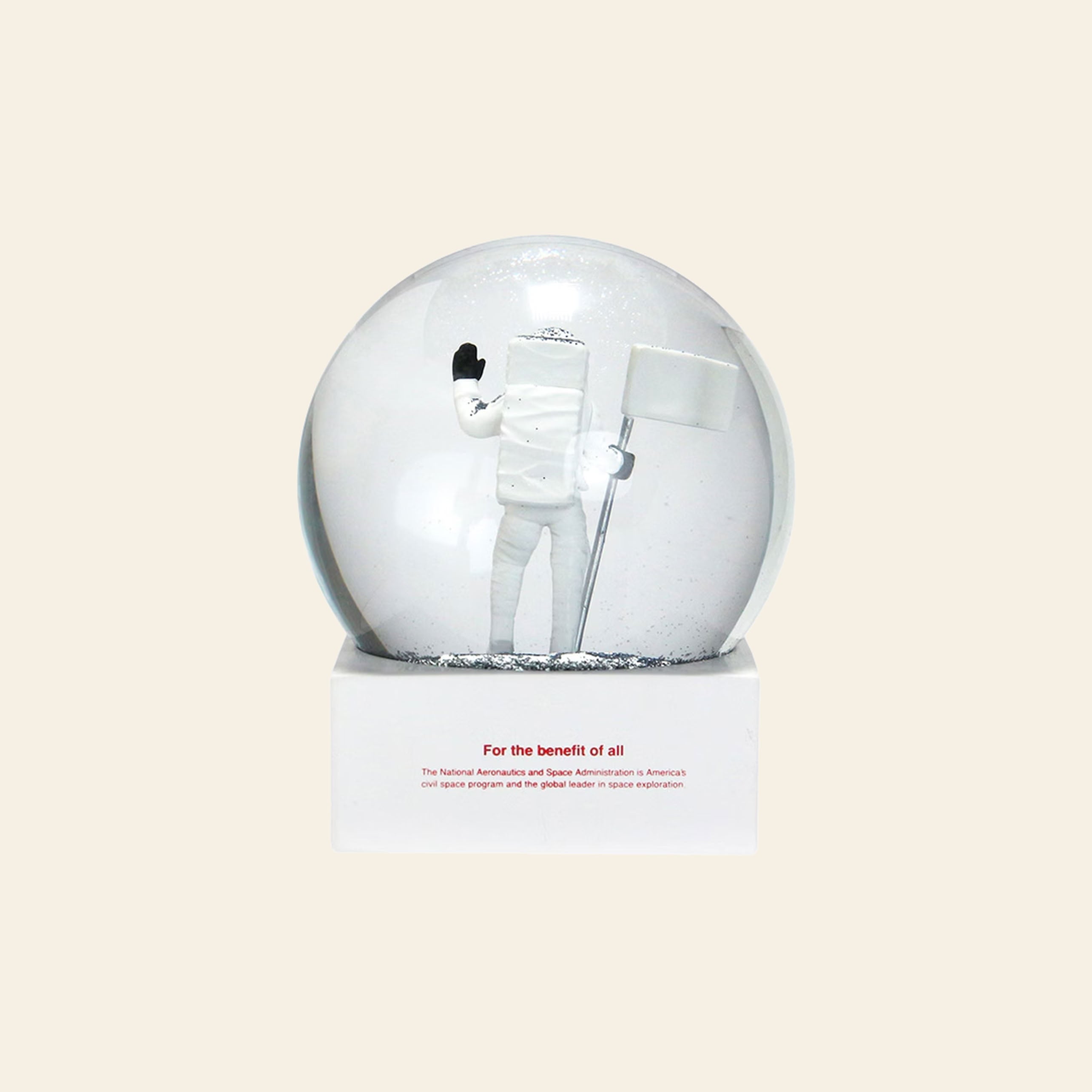DETAIL Snow Globe NASA