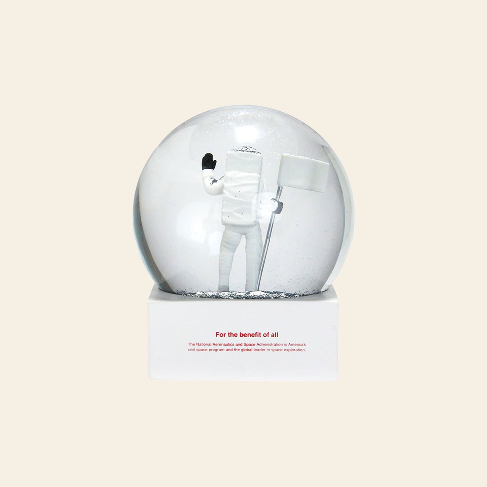 DETAIL Snow Globe NASA