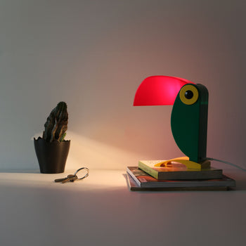 DETAIL Toucan Lamp Green