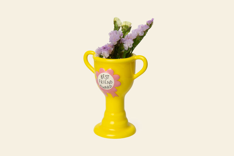 DOIY Best Friend Award Trophy Vase
