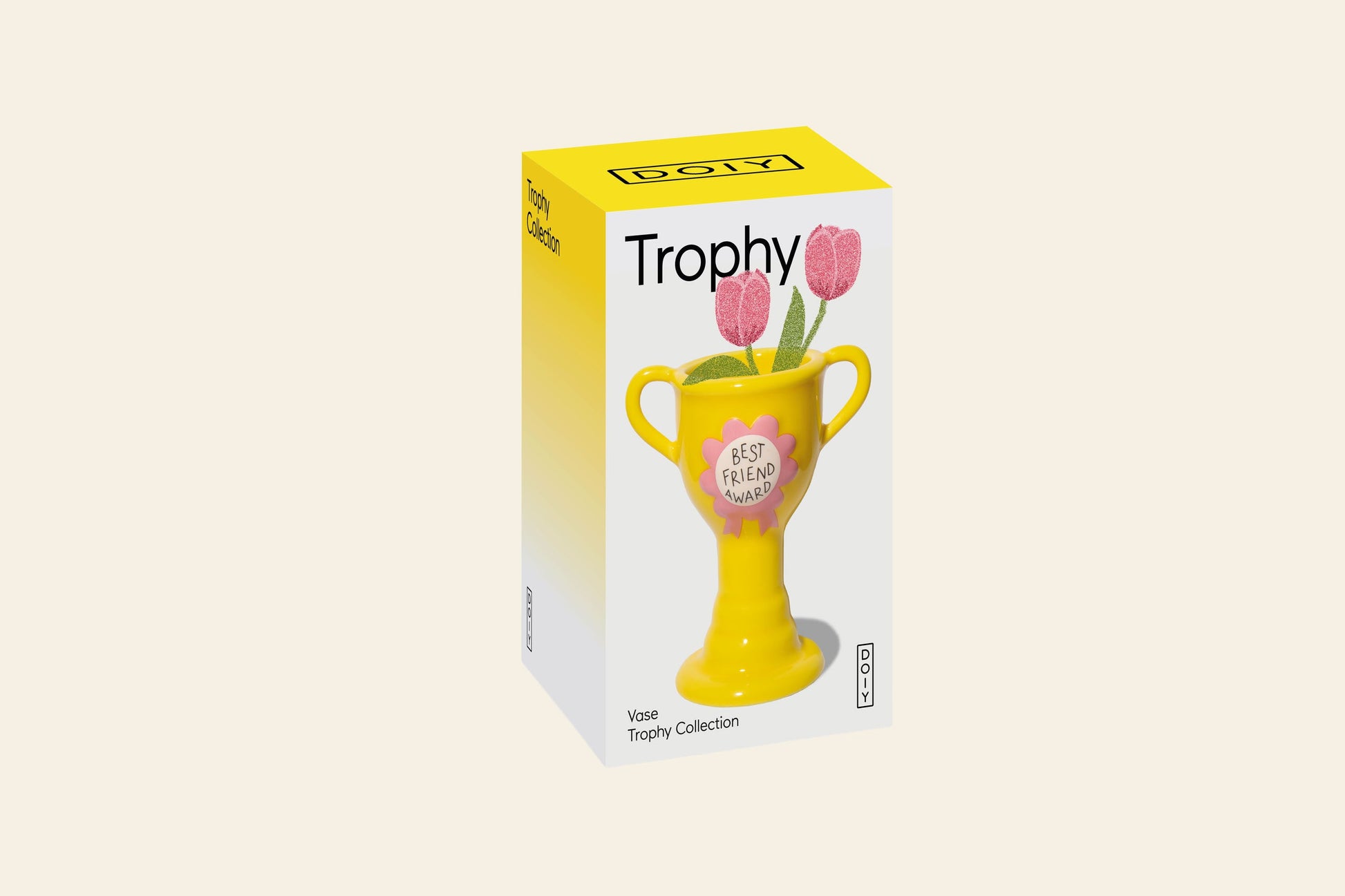 DOIY Best Friend Award Trophy Vase
