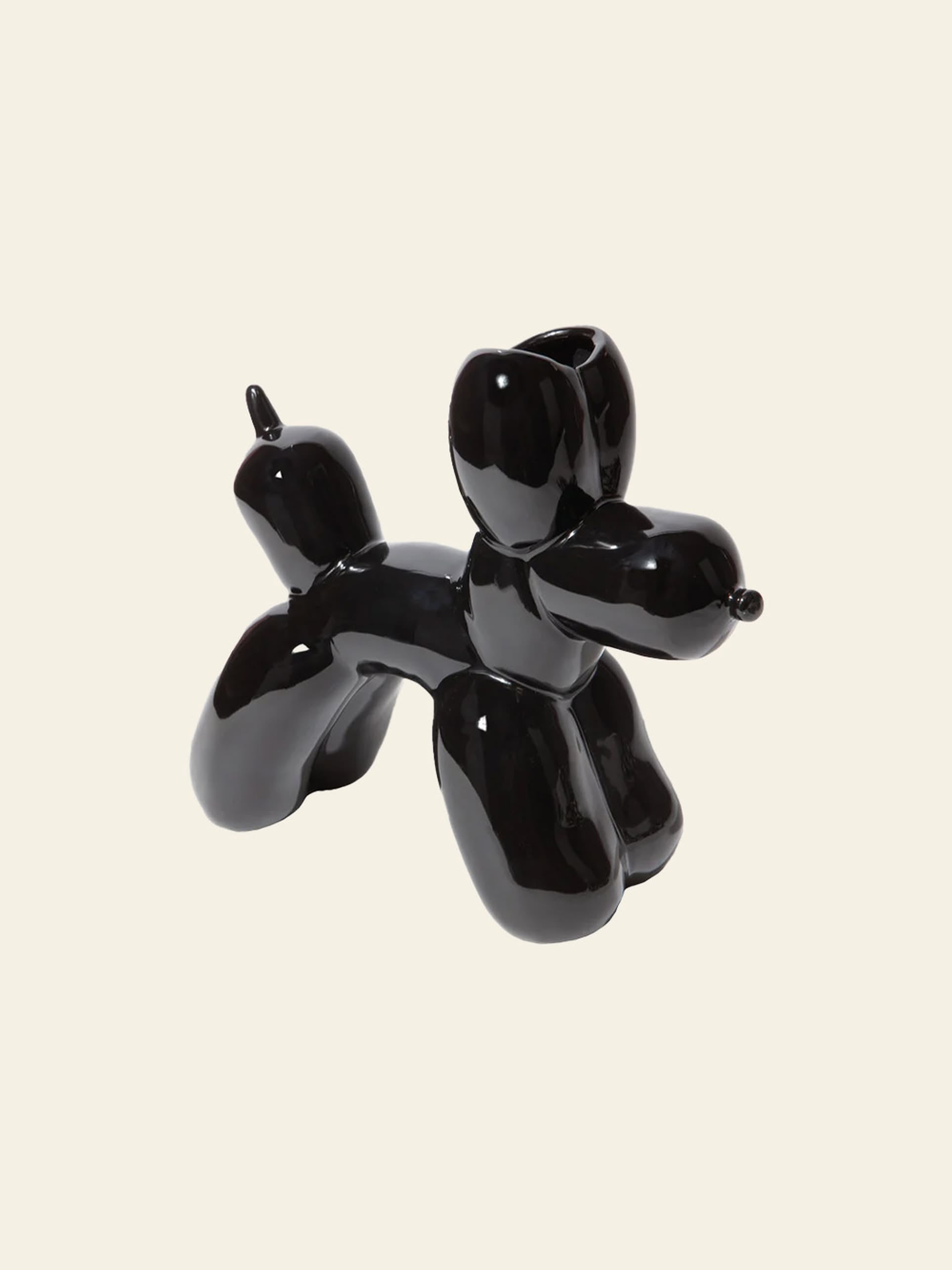 DOIY Bobby Vase Black