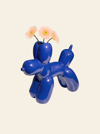 DOIY Bobby Vase Blue