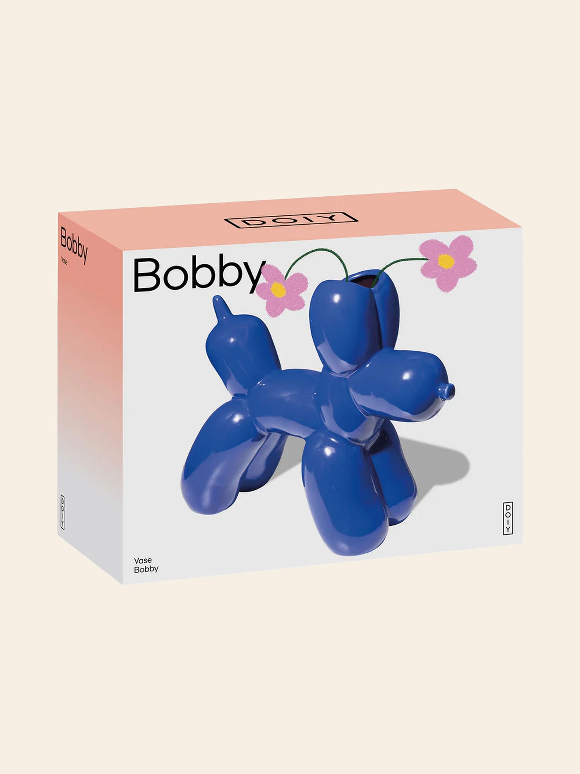 DOIY Bobby Vase Blue