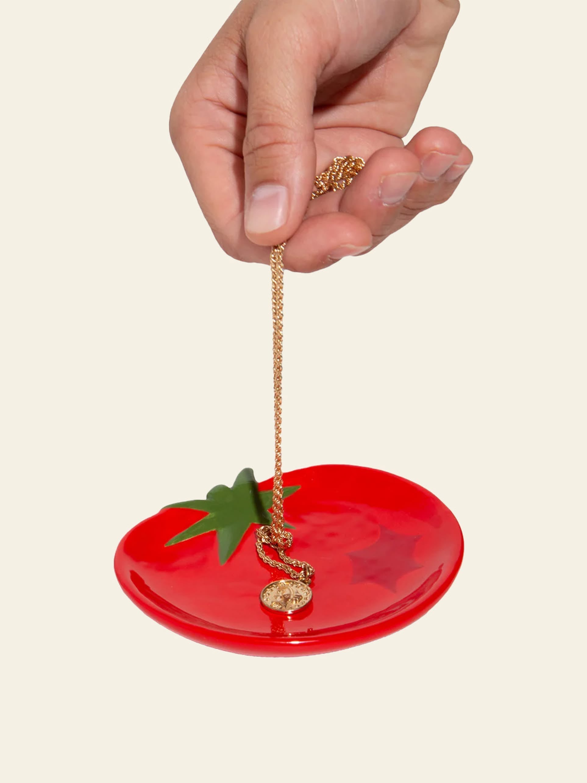 DOIY Dolce Vita Tomato Trinket Tray