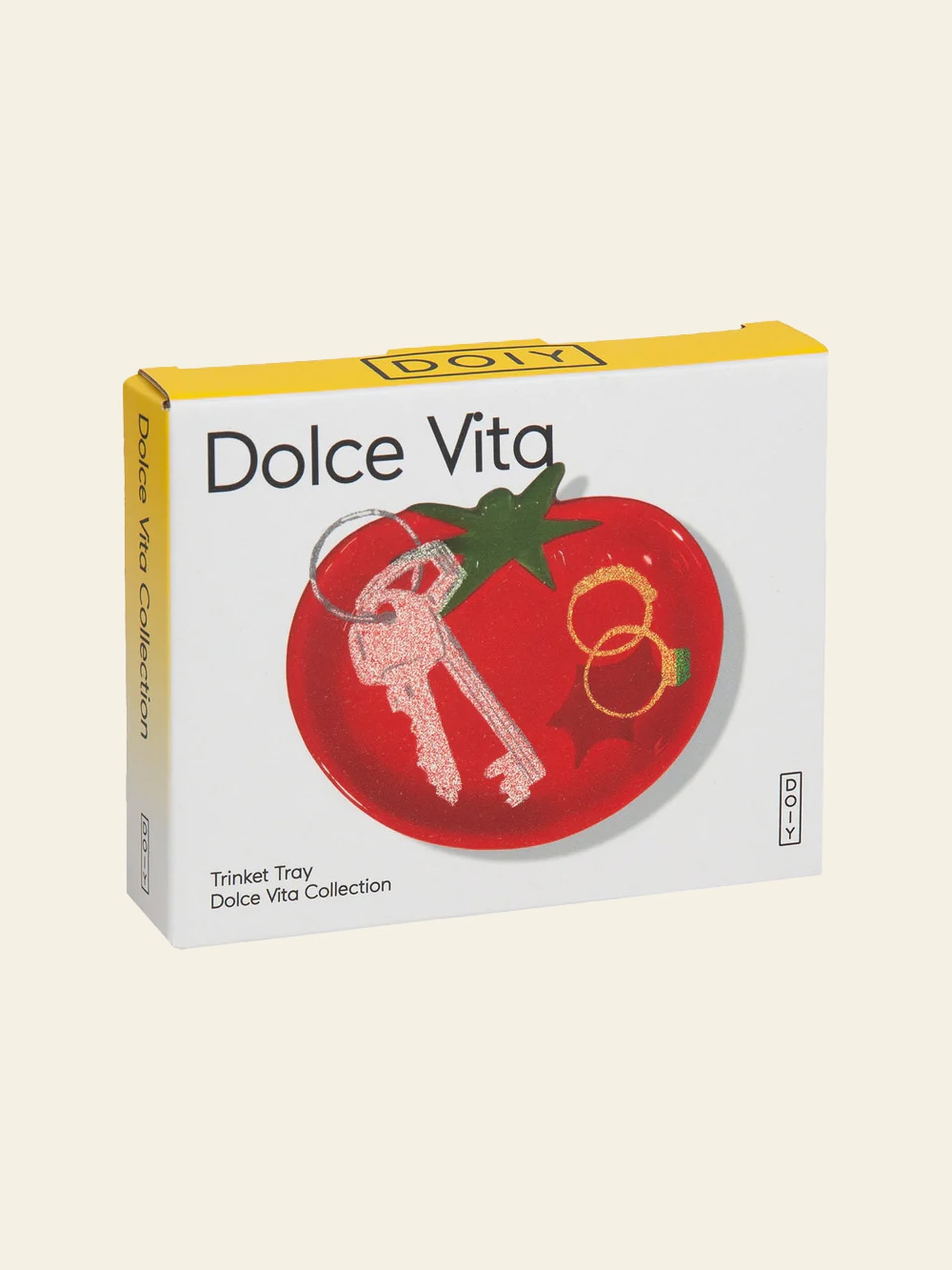 DOIY Dolce Vita Tomato Trinket Tray