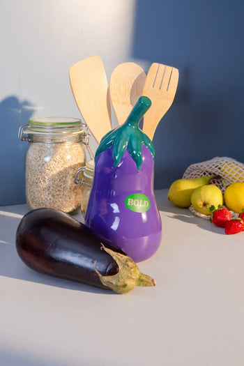 DOIY Farmers Market Eggplant Utensils Pot Multicolour 5