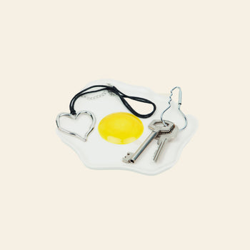 DOIY Fast Food Fried Egg Trinket Tray