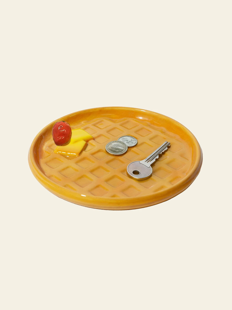 DOIY Good Morning Waffle Trinket Tray