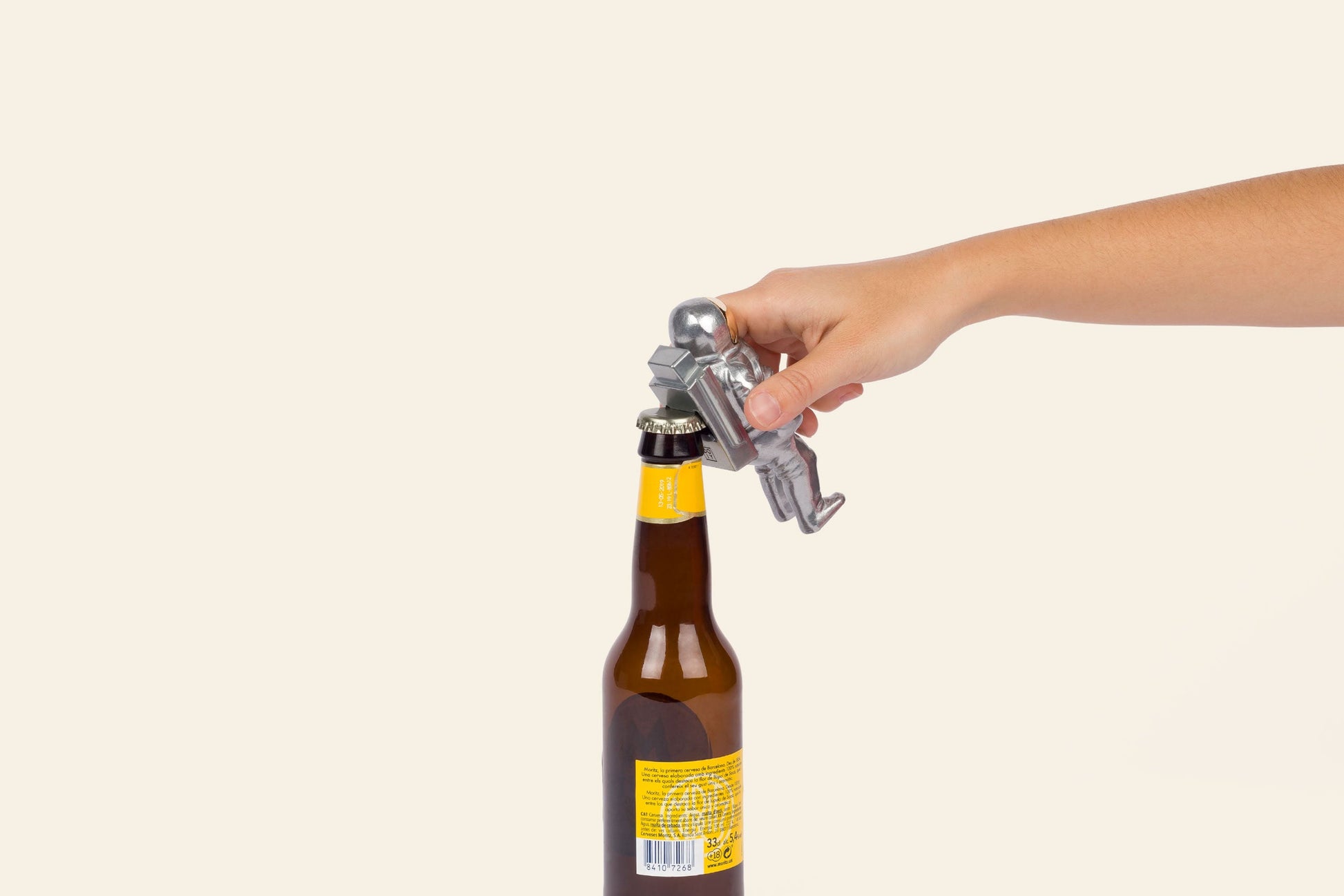 DOIY Houston Bottle Opener Grey