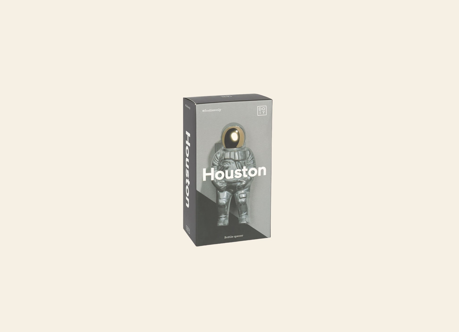 DOIY Houston Bottle Opener Grey